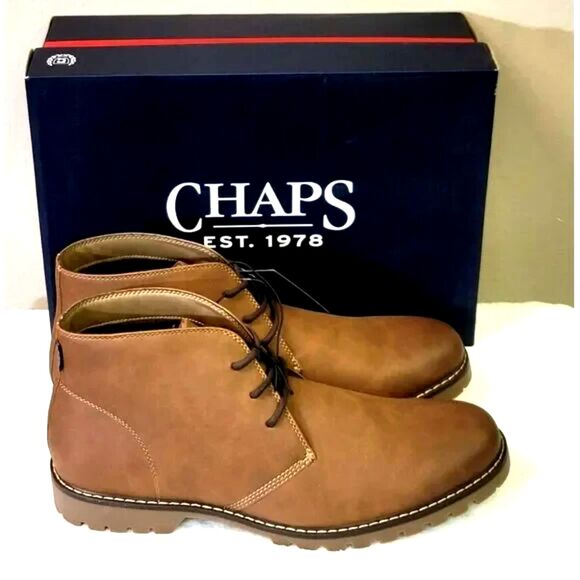 Chukka Boots . Size: 10 . w/ Memory Foam ..... Chaps . New in Box - Picture 4 of 7